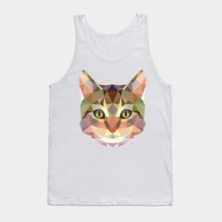 Fractal Kitty Cat Tank Top